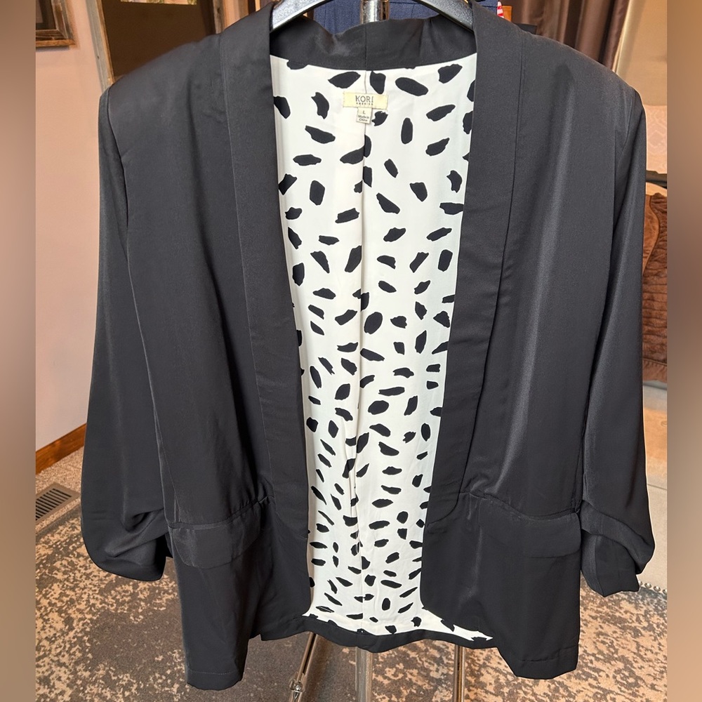 Kori drapey blazer